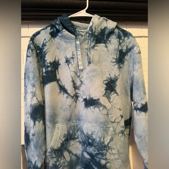 Original Paperbacks  Tie-dye hoddie in blue - Picture 7 of 10